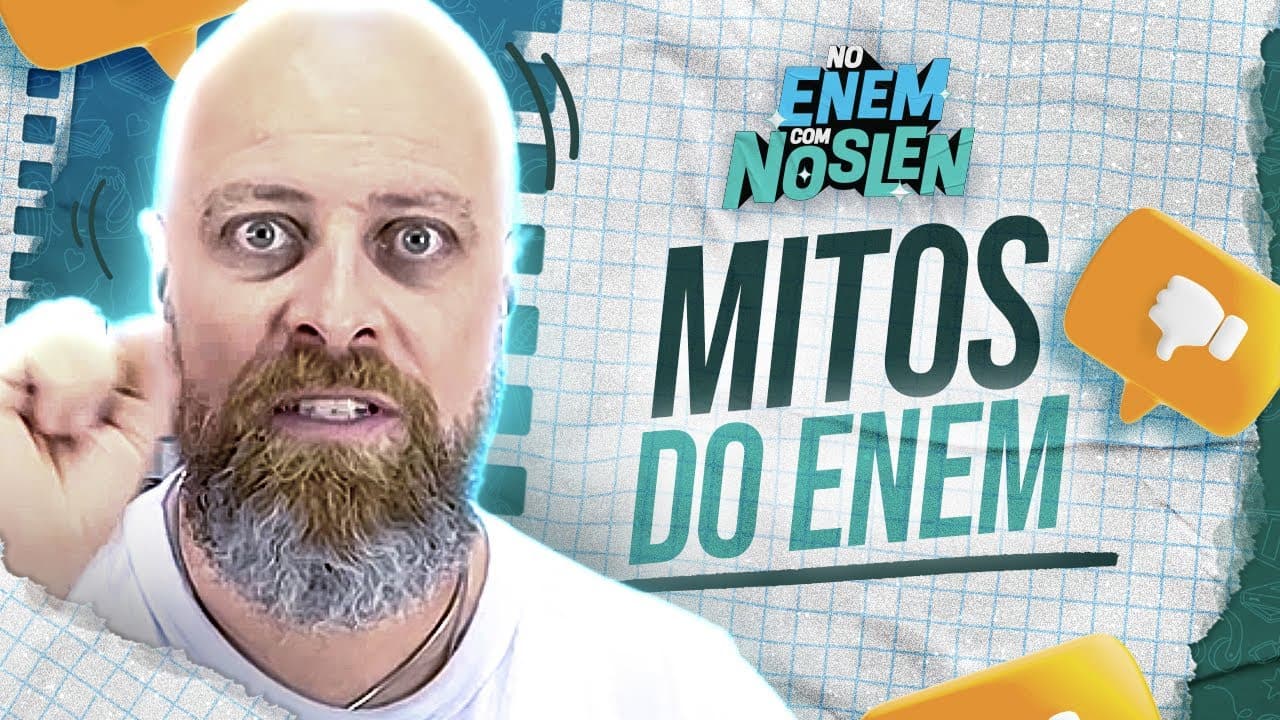 Thumbnail: Saiba o que é VERDADE e o que é MENTIRA #NoENEMComNoslen | Professor Noslen