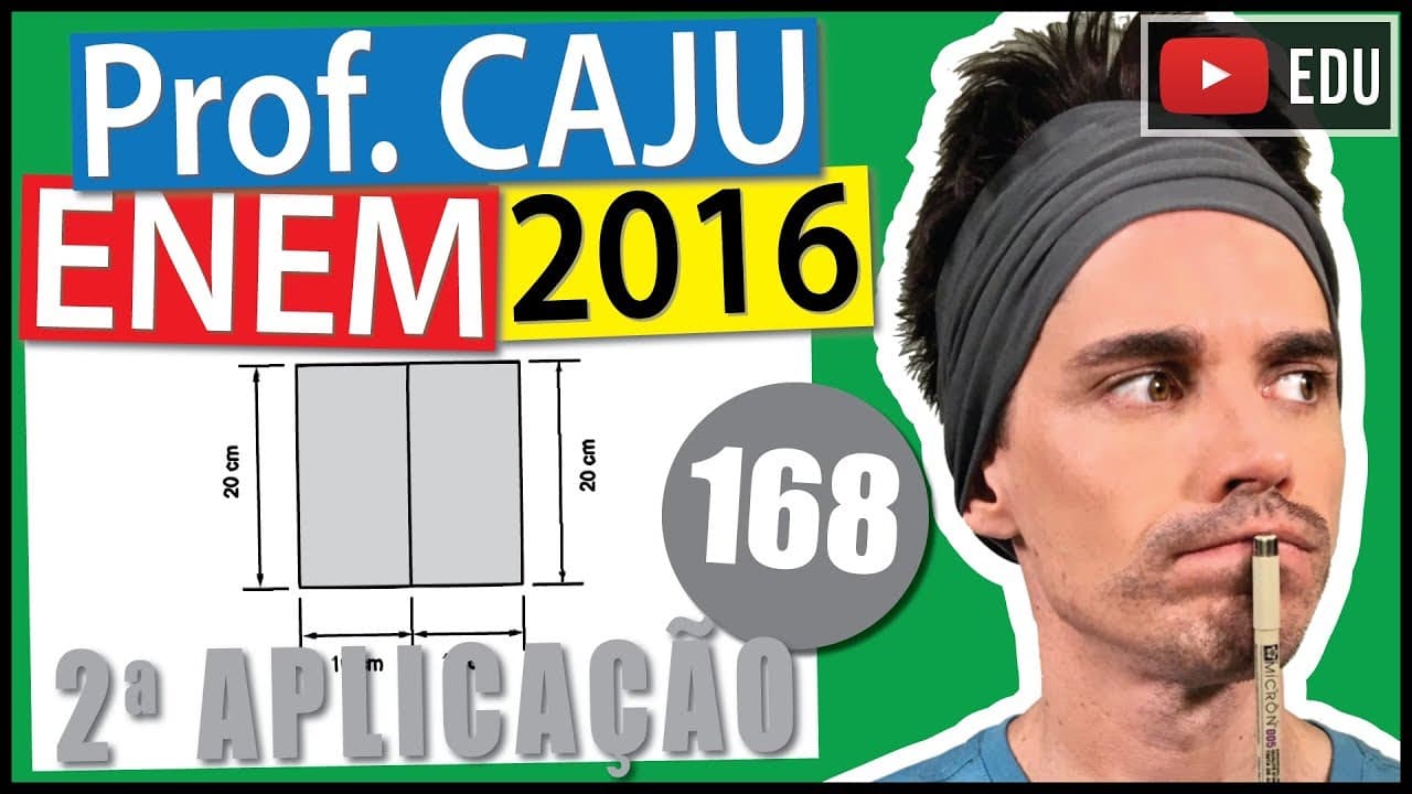 Thumbnail: [ENEM 2016 2Ap] 168 📓 PORCENTAGEM Um agricultor vive da plantação de morangos que são vendidos