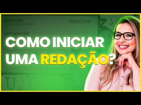 Thumbnail da aula: ESTRUTURA E CARACTERÍSTICAS DE UMA REDAÇÃO - Professora Pamba