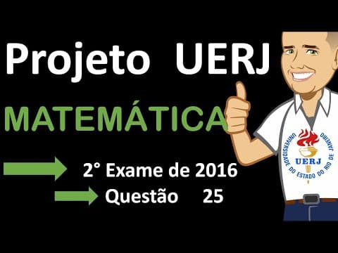 Thumbnail da aula: UERJ Prova 2016.2 Matemática questão 25 No ano letivo de 2014, em uma turma de 40 alunos, 60% eram