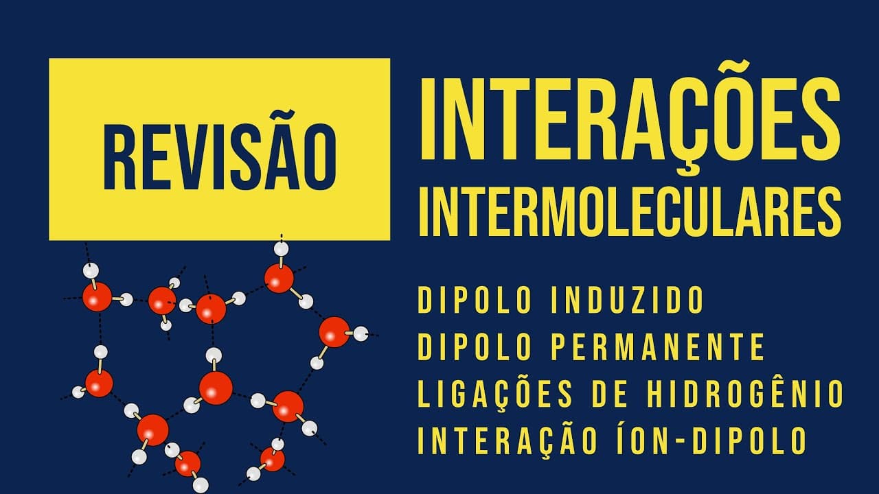 Thumbnail: Interações Intermoleculares | Revisão