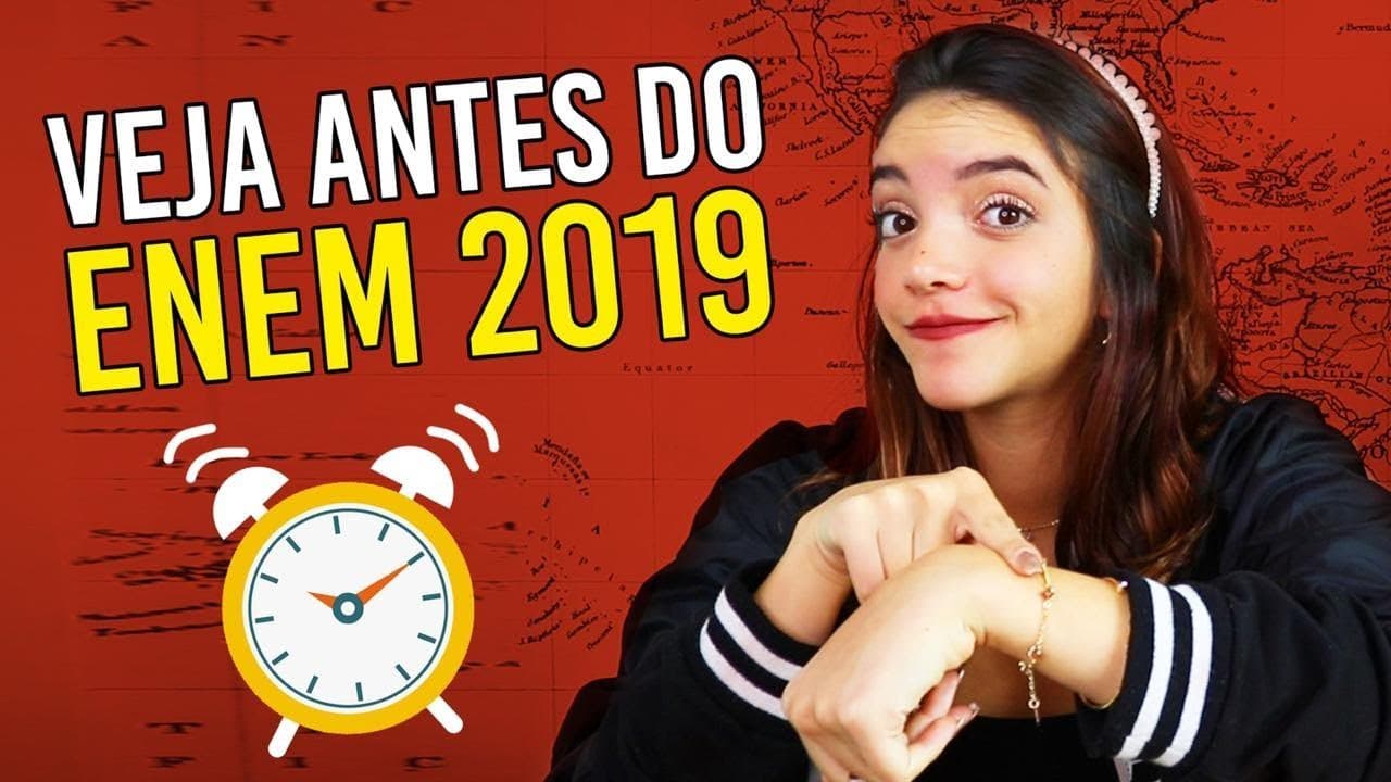 Thumbnail: DICAS FINAIS PARA O ENEM 2019 - Débora Aladim