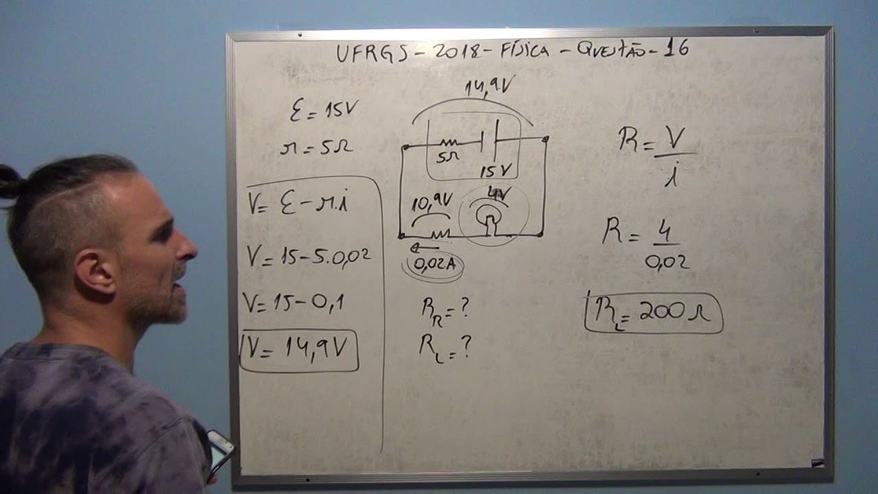 Thumbnail: UFRGS 2018 Física Questão 16