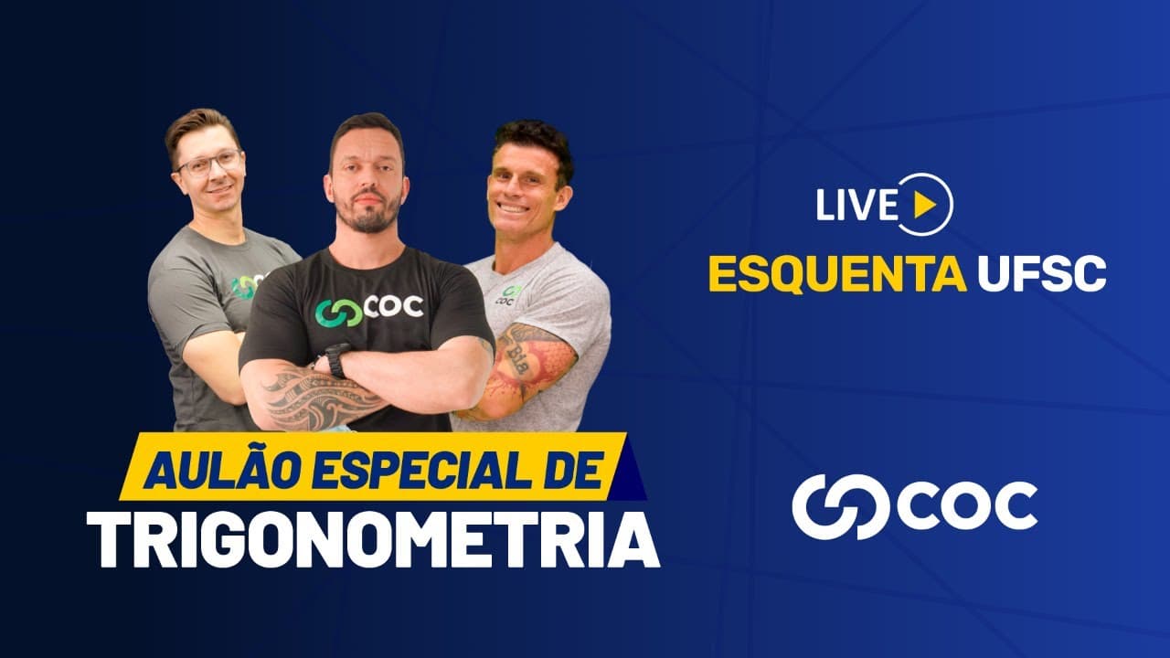 Thumbnail: Esquenta UFSC - Trigonometria | Operação UFSC | COC Online