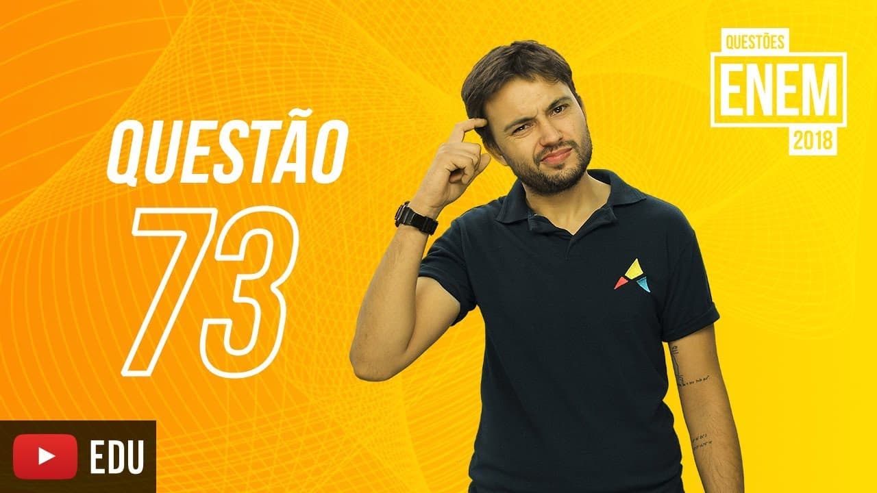 Thumbnail: ENEM 2018 | Extrativismo | questão 73 (caderno amarelo)
