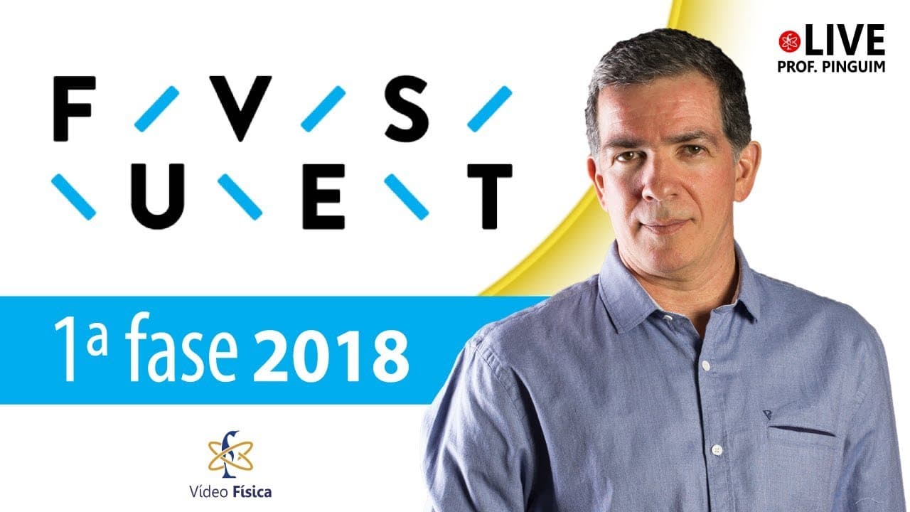 Thumbnail: Fuvest 2018 primeira fase - V 09 - Na figura A e B representam duas placas metálicas
