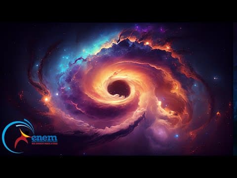 Thumbnail da aula: ENEM 2022  | Física | Um Buraco Negro é um corpo celeste que possui uma grande quantidade de matéria