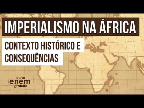 Thumbnail da aula: IMPERIALISMO NA ÁFRICA: contexto histórico e consequências | História para o Enem | Mariane Martins