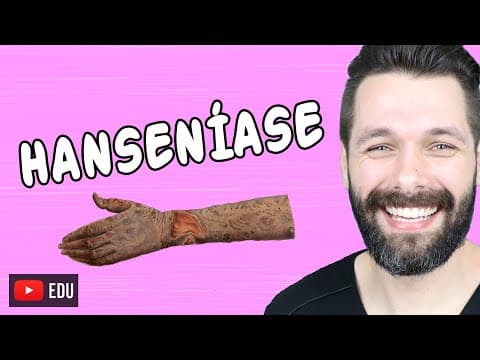 Thumbnail da aula: HANSENÍASE - Lepra | Biologia com Samuel Cunha