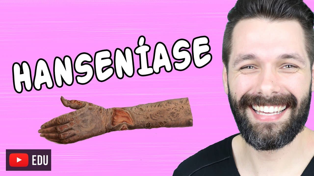 Thumbnail: HANSENÍASE - Lepra | Biologia com Samuel Cunha
