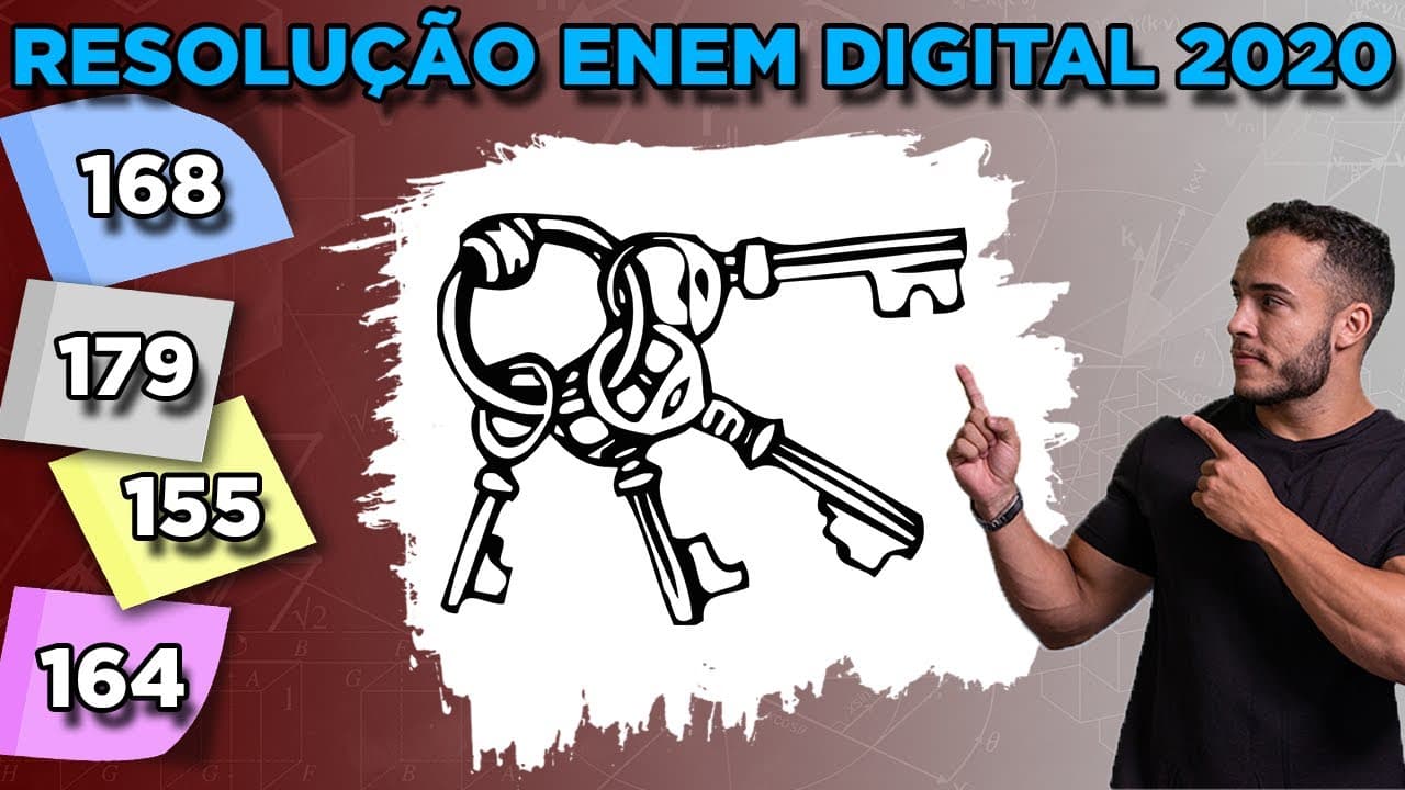 Thumbnail: 🟢 Questão 168 - Caderno Azul | Sistemas de Equações | MATEMÁTICA ENEM DIGITAL 2020