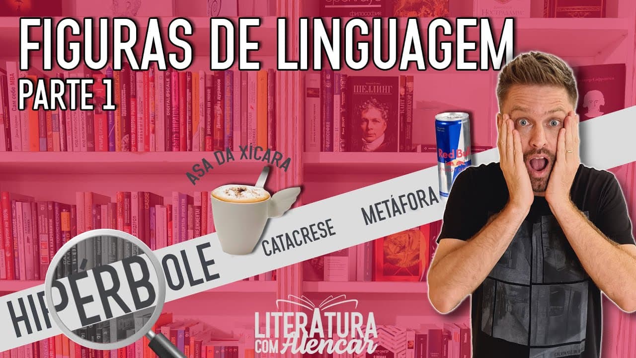 Thumbnail: QUAIS SÃO AS FIGURAS DE LINGUAGEM? Parte 1