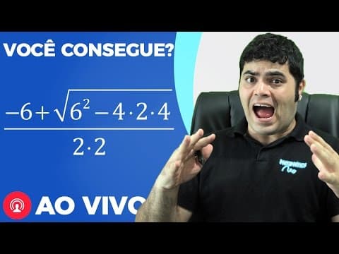 Thumbnail da aula: 🔴 Você Consegue Resolver Essas Expressões Numéricas? | Matemática Rio