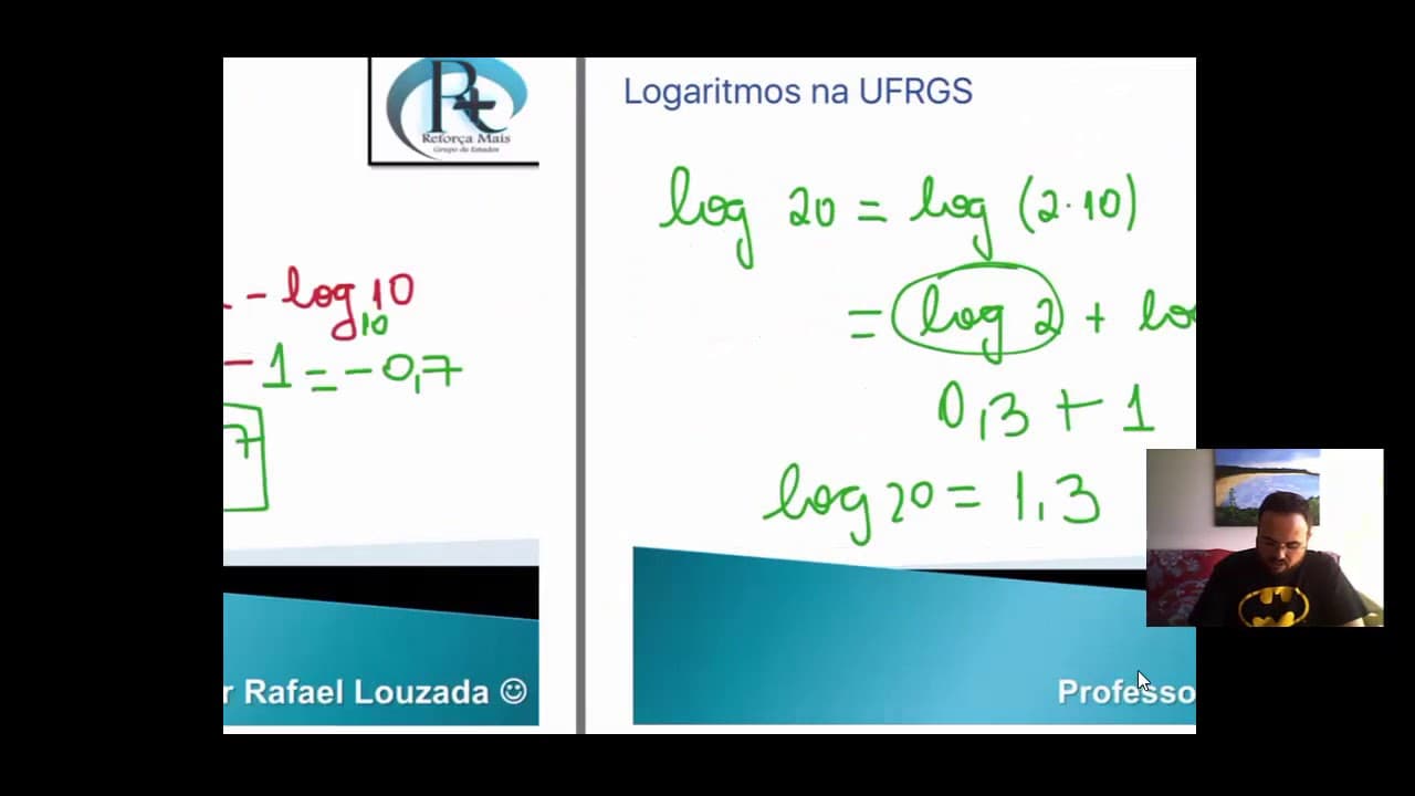Thumbnail: UFRGS - Logaritmos Provas - 2012, 2014, 2015, 2016 e 2017