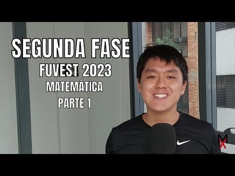 Thumbnail da aula: CORREÇÃO DA SEGUNDA FASE DA FUVEST 2023 MATEMÁTICA | Gabarito completo - Parte 1