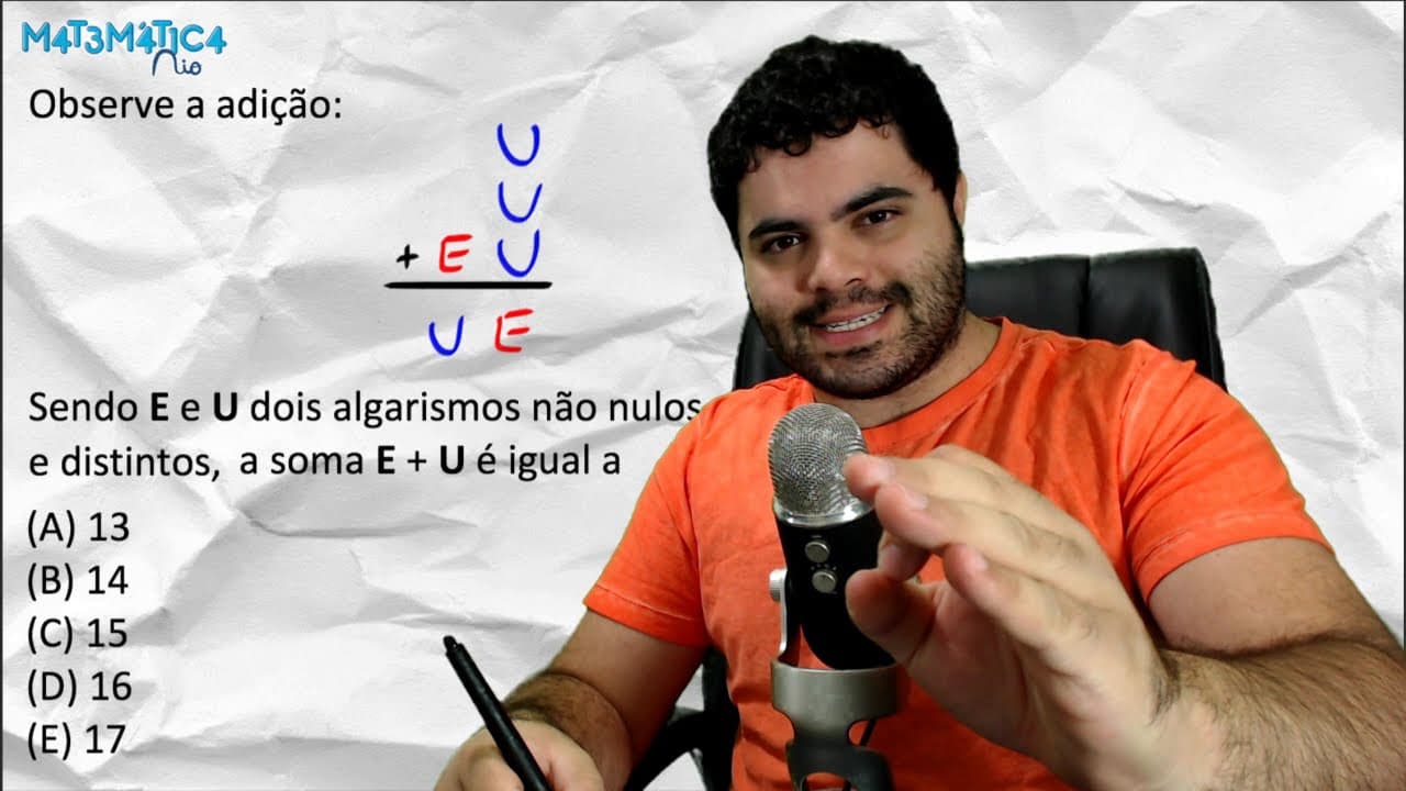 Thumbnail: Você Consegue Resolver essa Questão Bugante de Sistema de Numeração Decimal?