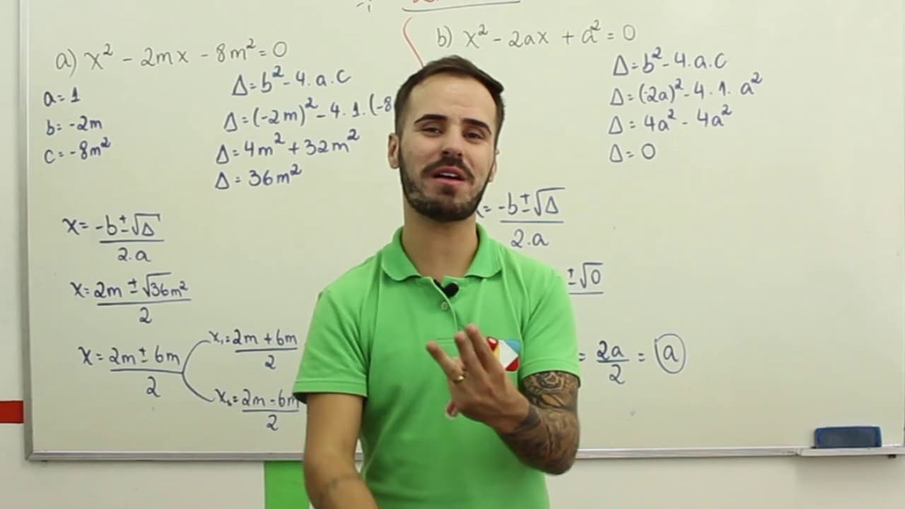 Thumbnail: Matemática - Equações Literais