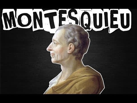 Thumbnail da aula: MONTESQUIEU E O ESPÍRITO DAS LEIS