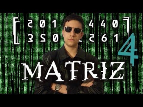 Thumbnail da aula: OPERAÇÕES COM MATRIZES (Adição, Subtração e Multiplicação) | Exatas Exatas