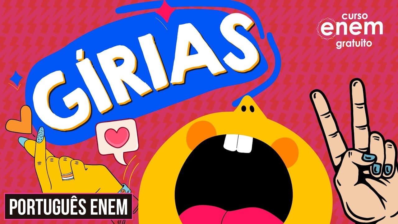 Thumbnail: GÍRIAS NA PROVA DE LINGUAGENS DO ENEM | Resumo de Português