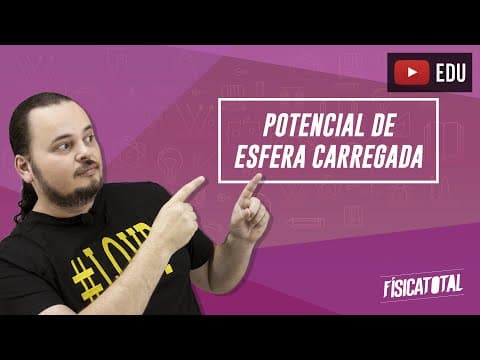 Thumbnail da aula: Potencial Elétrico em esfera | Física em Questões 252