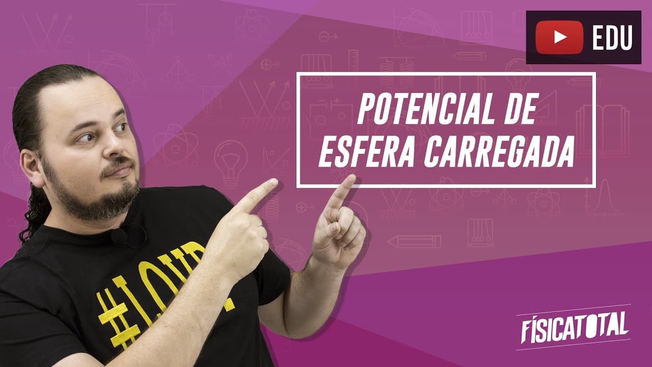 Thumbnail: Potencial Elétrico em esfera | Física em Questões 252