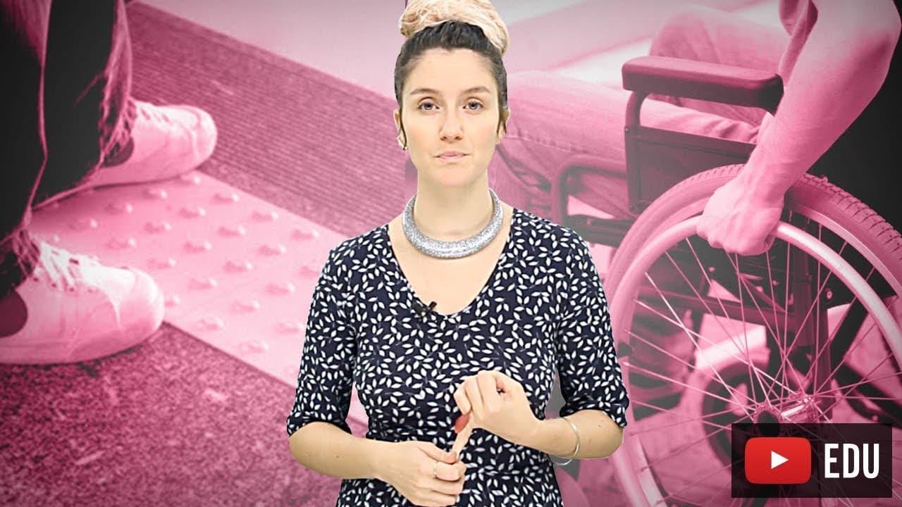Thumbnail: Acessibilidade no Brasil | Temas de Redação