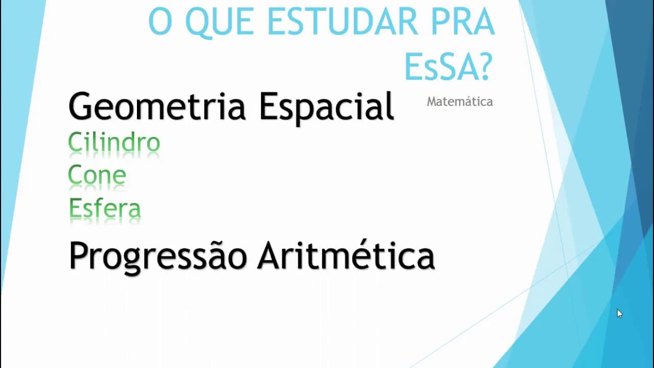 Thumbnail: 🔴RETA FINAL ESA - O QUE ESTUDAR???