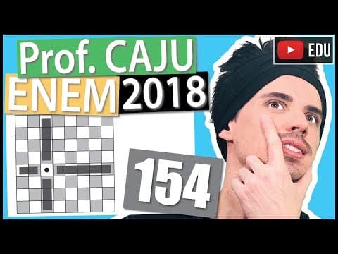 Thumbnail da aula: [ENEM 2018] 154 📓 PROBABILIDADE Um designer de jogos planeja um jogo que faz uso de um tabuleiro