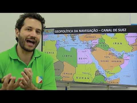 Thumbnail da aula: Geografia - Transporte: Geopolíticas dos Canais