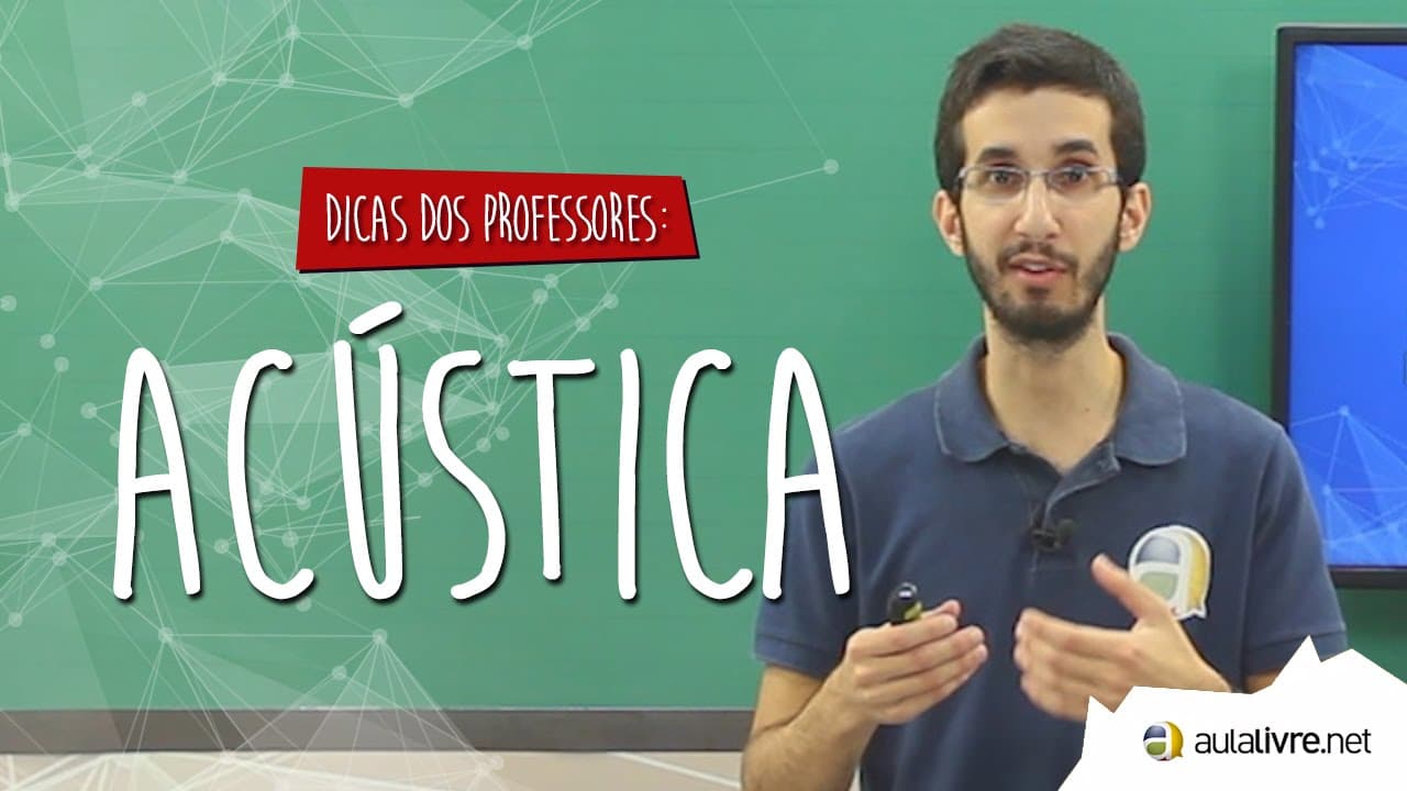 Thumbnail: #Dica dos Professores - Física - Acústica