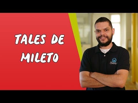 Thumbnail da aula: Tales de Mileto - Brasil Escola