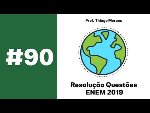Thumbnail da aula: ENEM 2019 - A fome não é um problema técnico, pois ela não se deve à falta de alimentos, isso porque