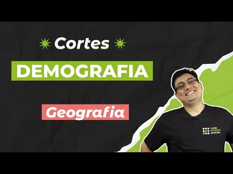 Thumbnail da aula: CORTES DOS AULÕES ENEM 2025: Demografia | Geografia | Raphael Carrieri