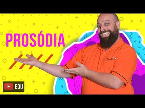 Thumbnail da aula: Você sabe o que é prosódia? Professor Noslen te explica!