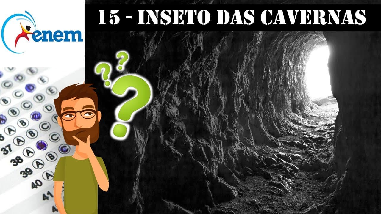 Thumbnail: Questão 15 - INSETO DAS CAVERNAS - Biologia no ENEM (2009:1)
