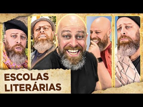 Thumbnail da aula: E SE as ESCOLAS LITERÁRIAS  fossem PESSOAS? | Professor Noslen