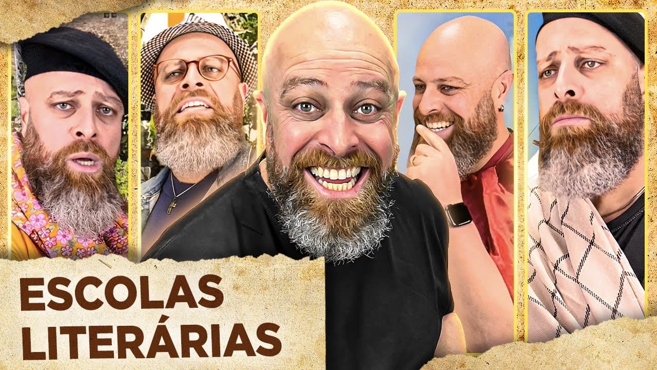 Thumbnail: E SE as ESCOLAS LITERÁRIAS  fossem PESSOAS? | Professor Noslen