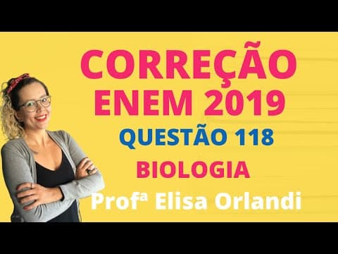 Thumbnail da aula: ENEM 2019 | Prova Amarela | Questão 118