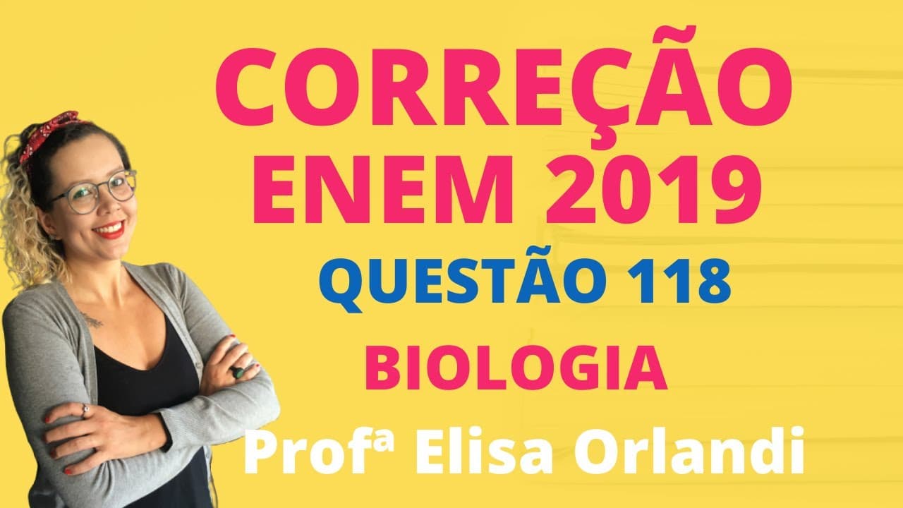 Thumbnail: ENEM 2019 | Prova Amarela | Questão 118