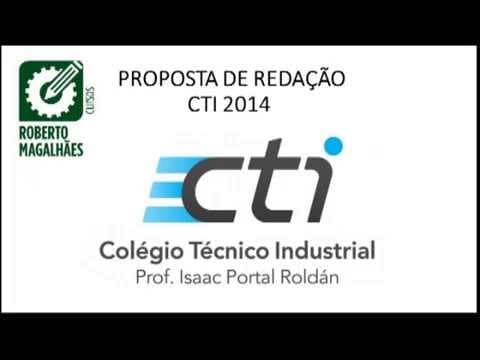 Thumbnail da aula: PROPOSTA DE REDAÇÃO(CTI -UNESP-2014)