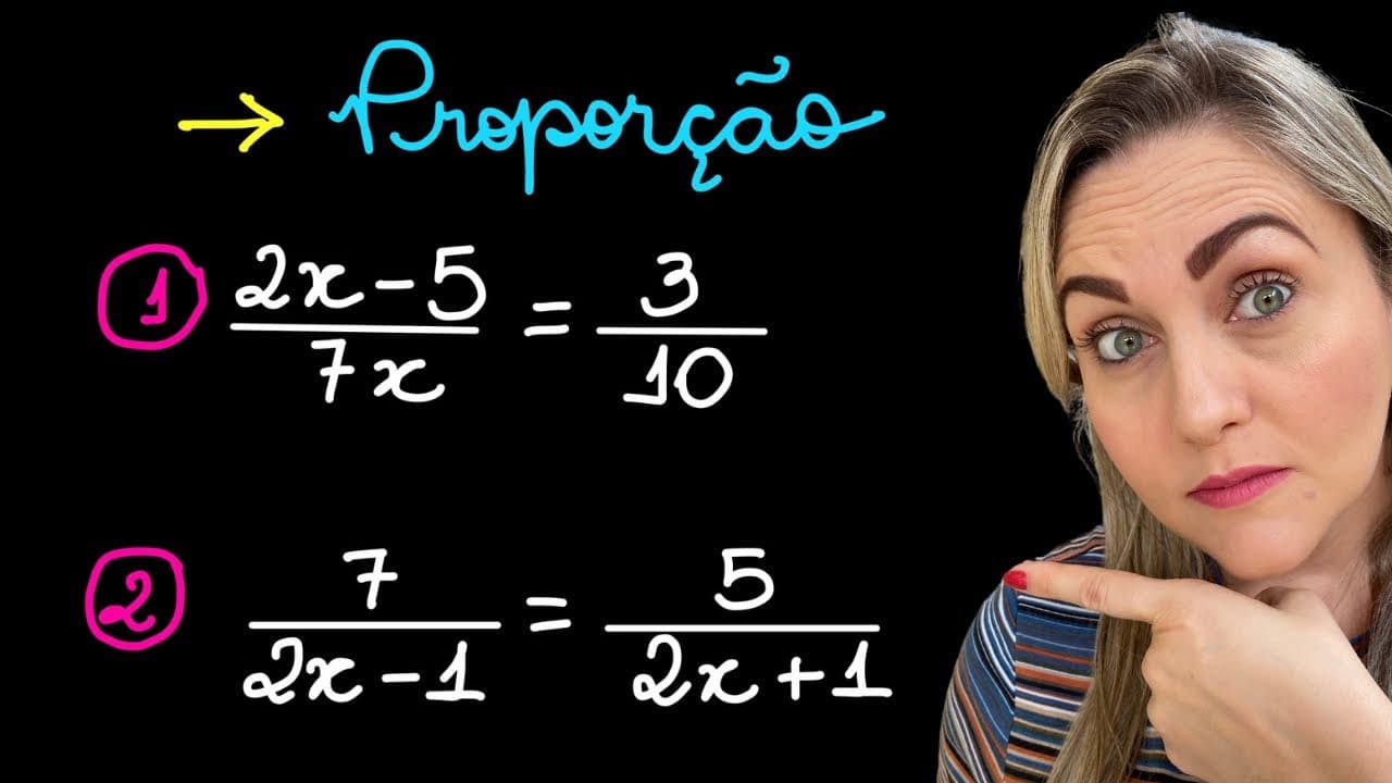 Thumbnail: PROPORÇÃO PASSO A PASSO PARA INICIANTES!EXPLICAÇÃO PARA APRENDER MATEMÁTICA AGORA!