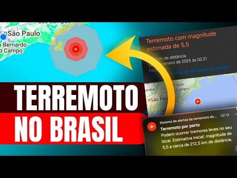 Thumbnail da aula: 😲 TERREMOTO NO BRASIL? É POSSÍVEL? | Proenem