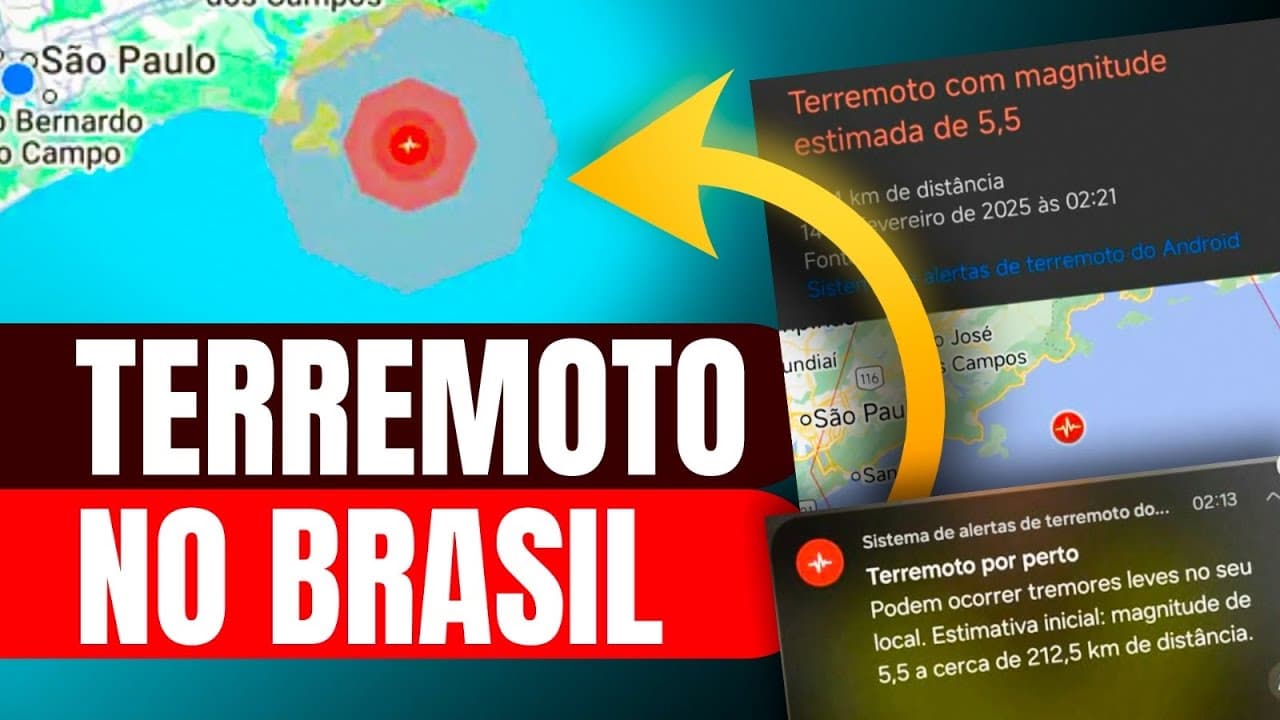 Thumbnail: 😲 TERREMOTO NO BRASIL? É POSSÍVEL? | Proenem