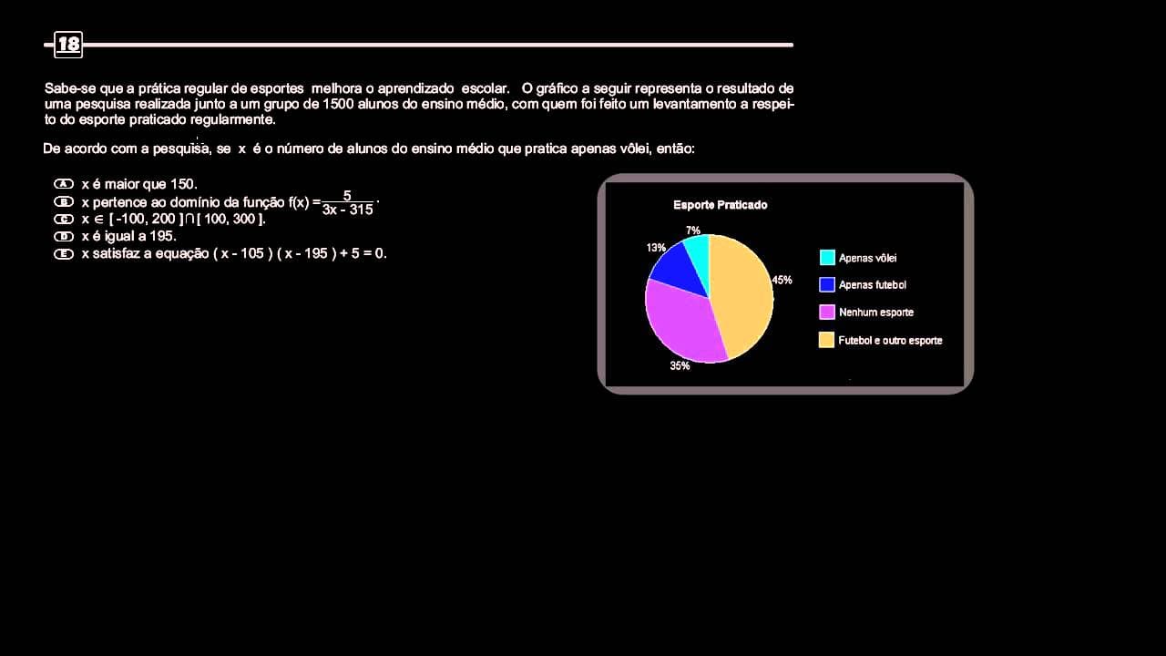 Thumbnail: Correção UFSM 2011 Matemática Prova Seletiva 1