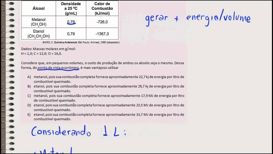 Thumbnail: QMágico - Enem 2010 Questão 71