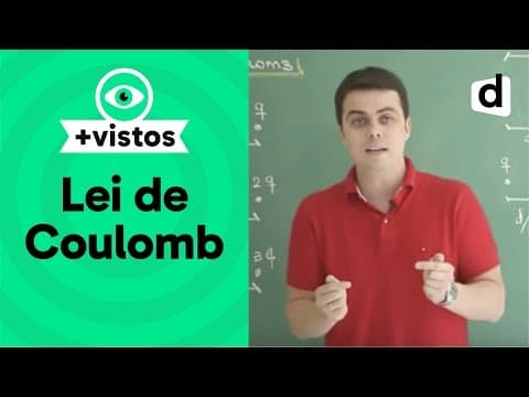 Thumbnail da aula: FORÇA ELÉTRICA: LEI DE COULOMB | FÍSICA | DESCOMPLICA