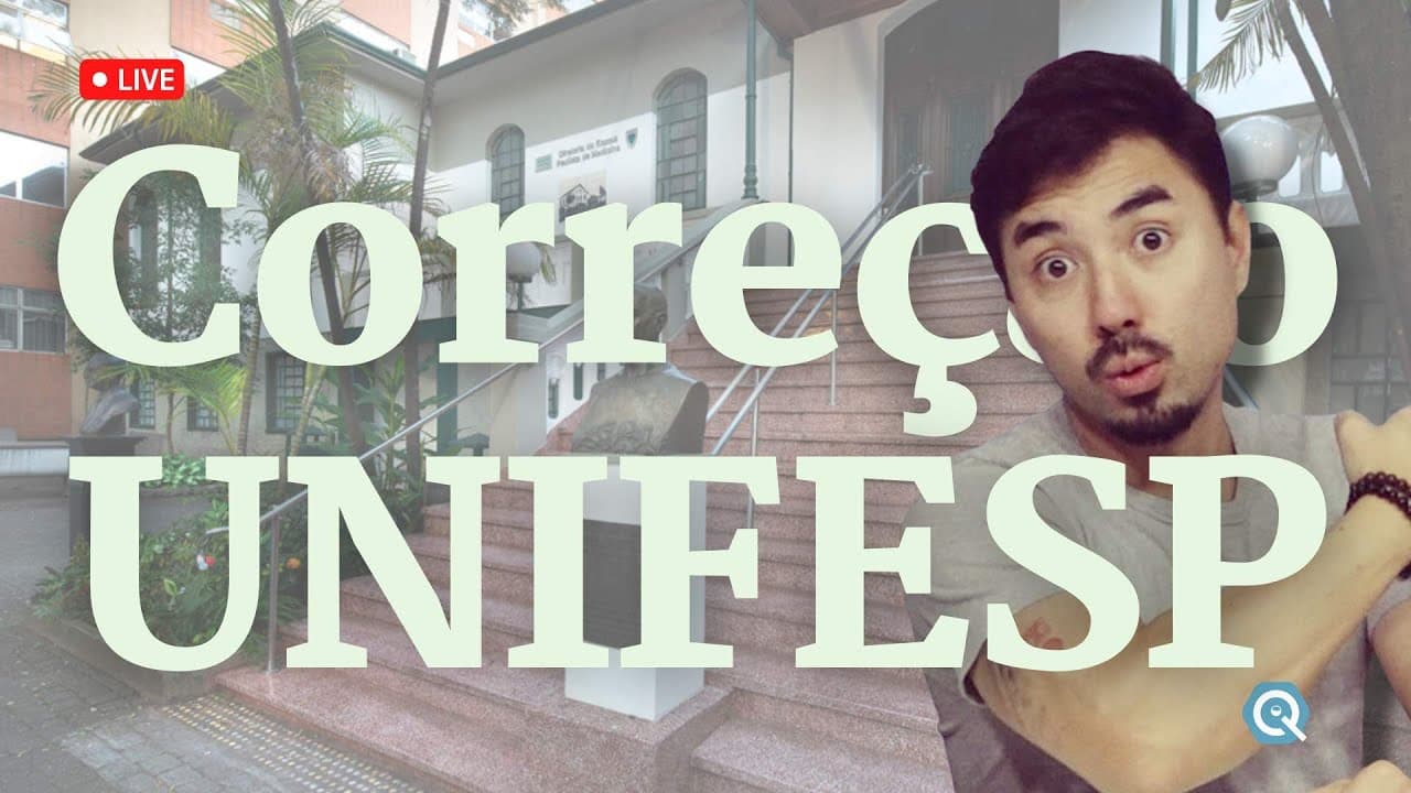 Thumbnail: Correção UNIFESP 2023 | Química