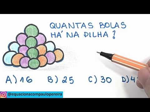 Thumbnail da aula: 🔥 HELP MATEMÁTICA BÁSICA - Desafios - Sequência Lógica #34 🔥