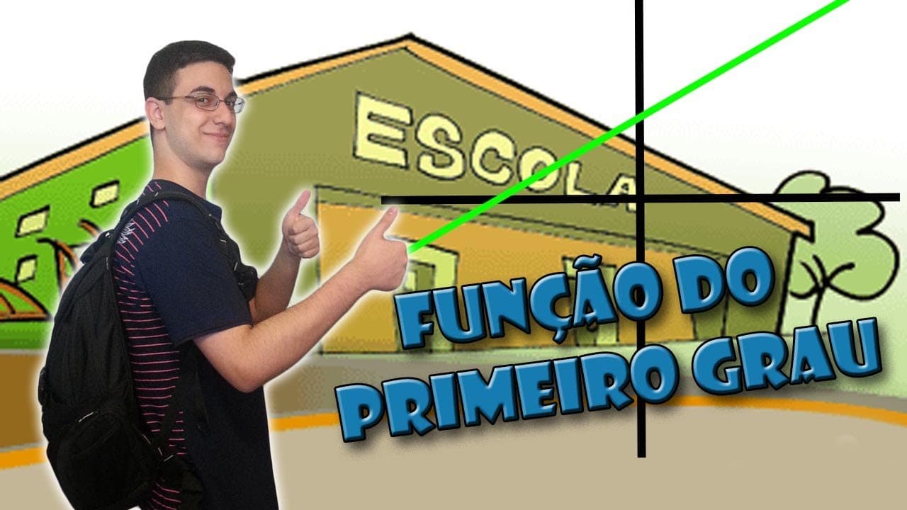 Thumbnail: FUNÇÃO DO PRIMEIRO GRAU - f(X) = aX + b | Exatas Exatas